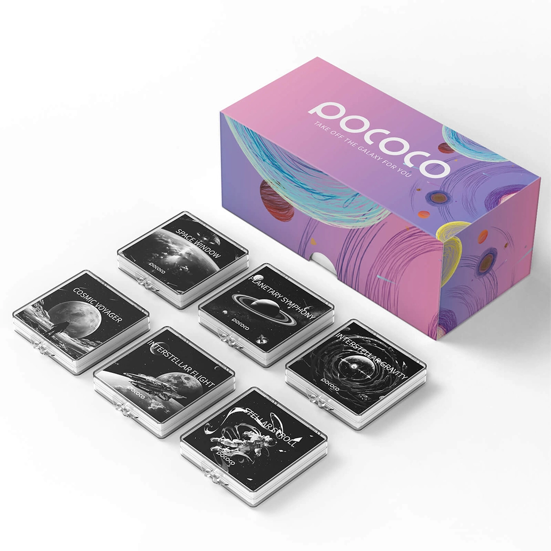 Pococo Projektör Disk 6'lı - Cosmic Odyssey