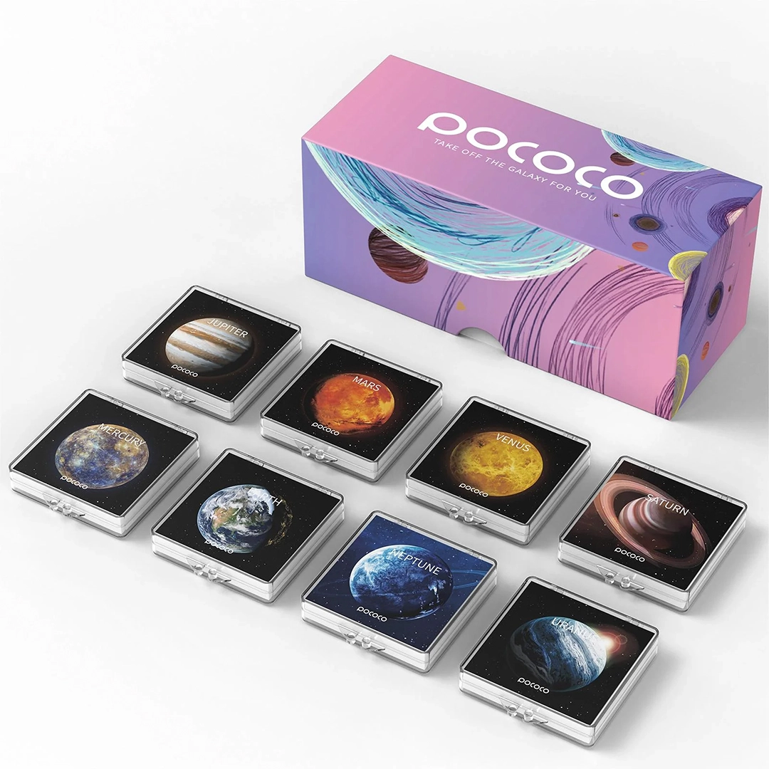 Pococo Projektör Disk 8'li - Solar System