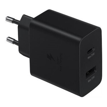 Samsung Wall İkili Hızlı Şarj Adaptörü (35W-15W) - Siyah
