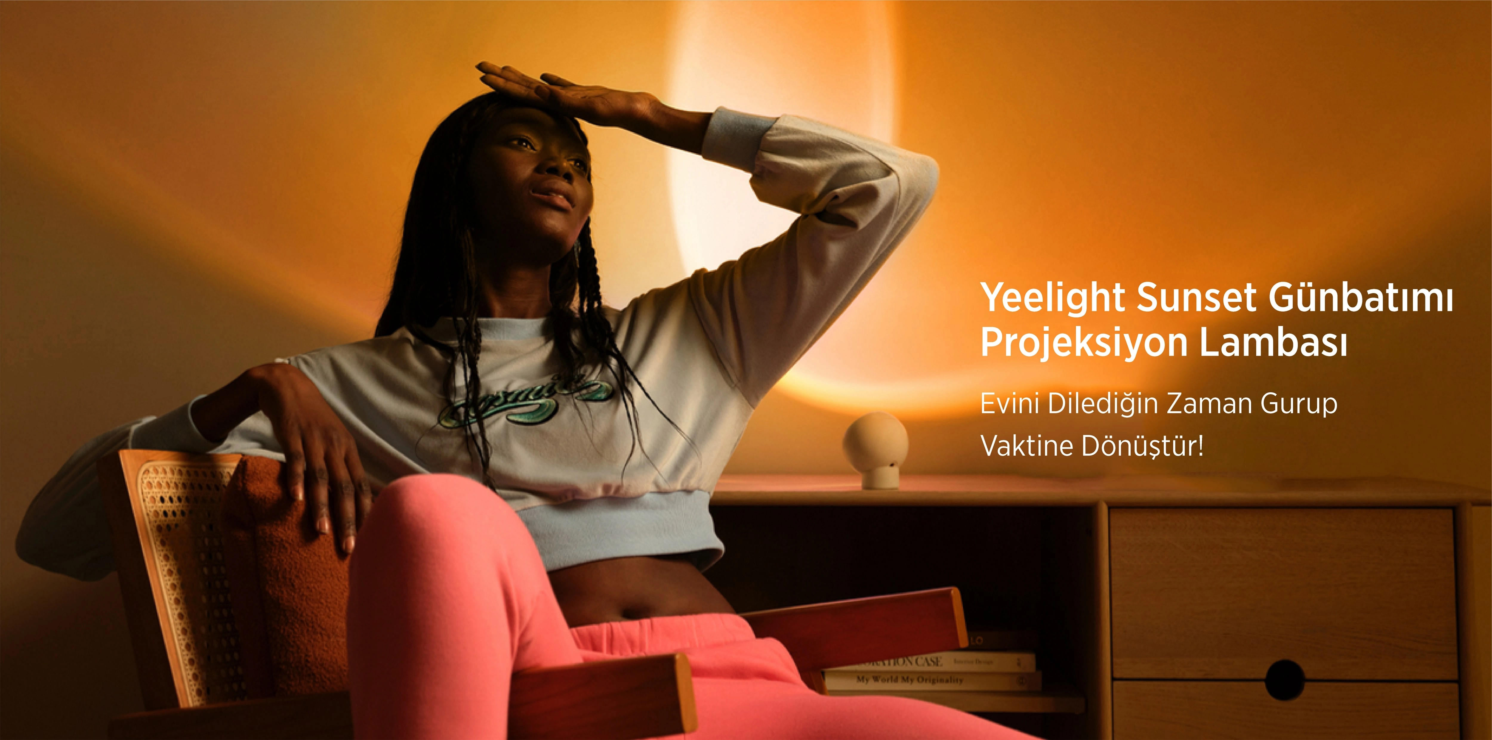 Yeelight Gün Batımı Projeksiyon Lamba Yeelight Gün Batımı Projeksiyon Lamba