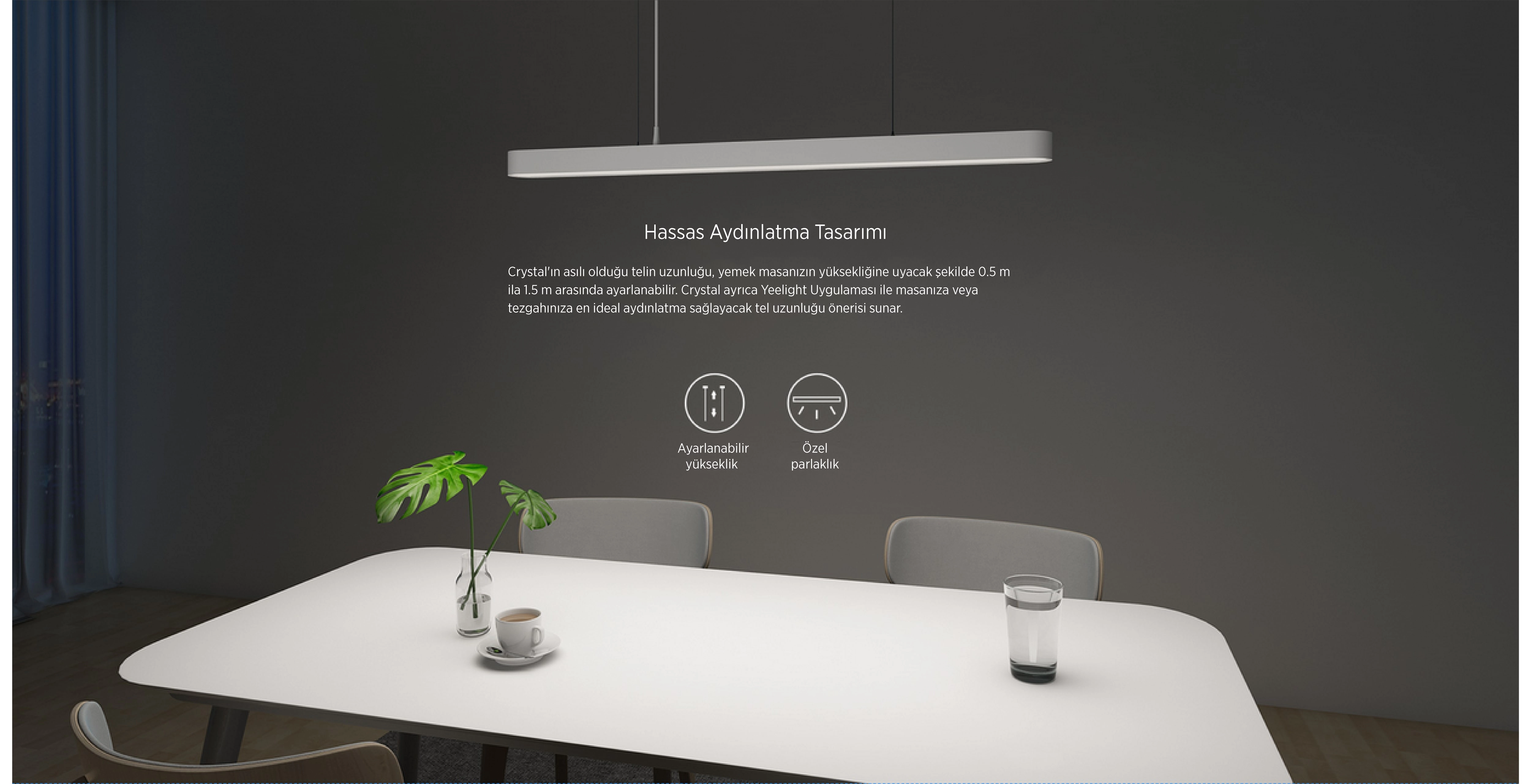 Yeelight Kristal Sarkıt Lamba