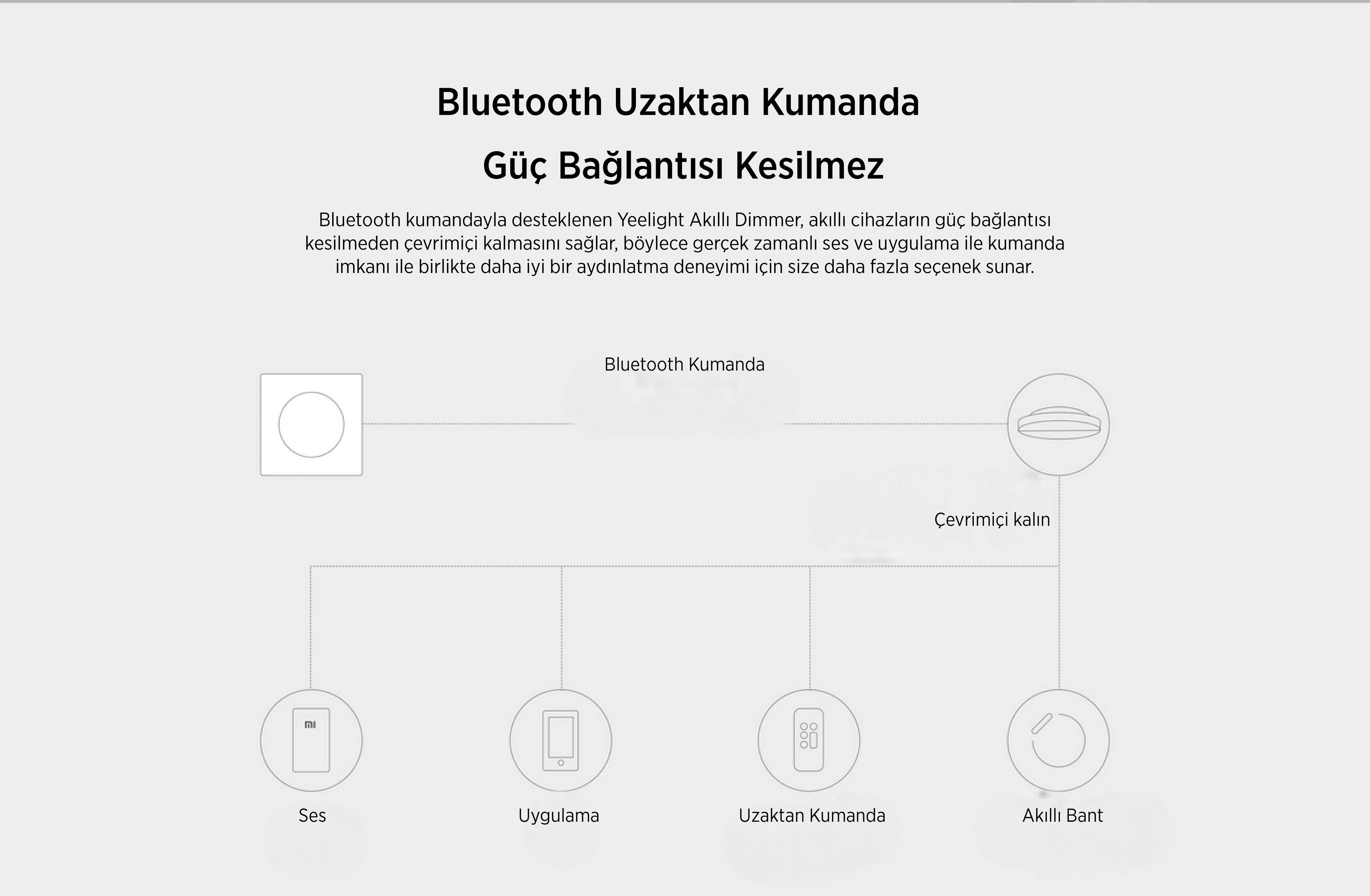 Yeelight Kablosuz Dimmer Yeelight Kablosuz Dimmer