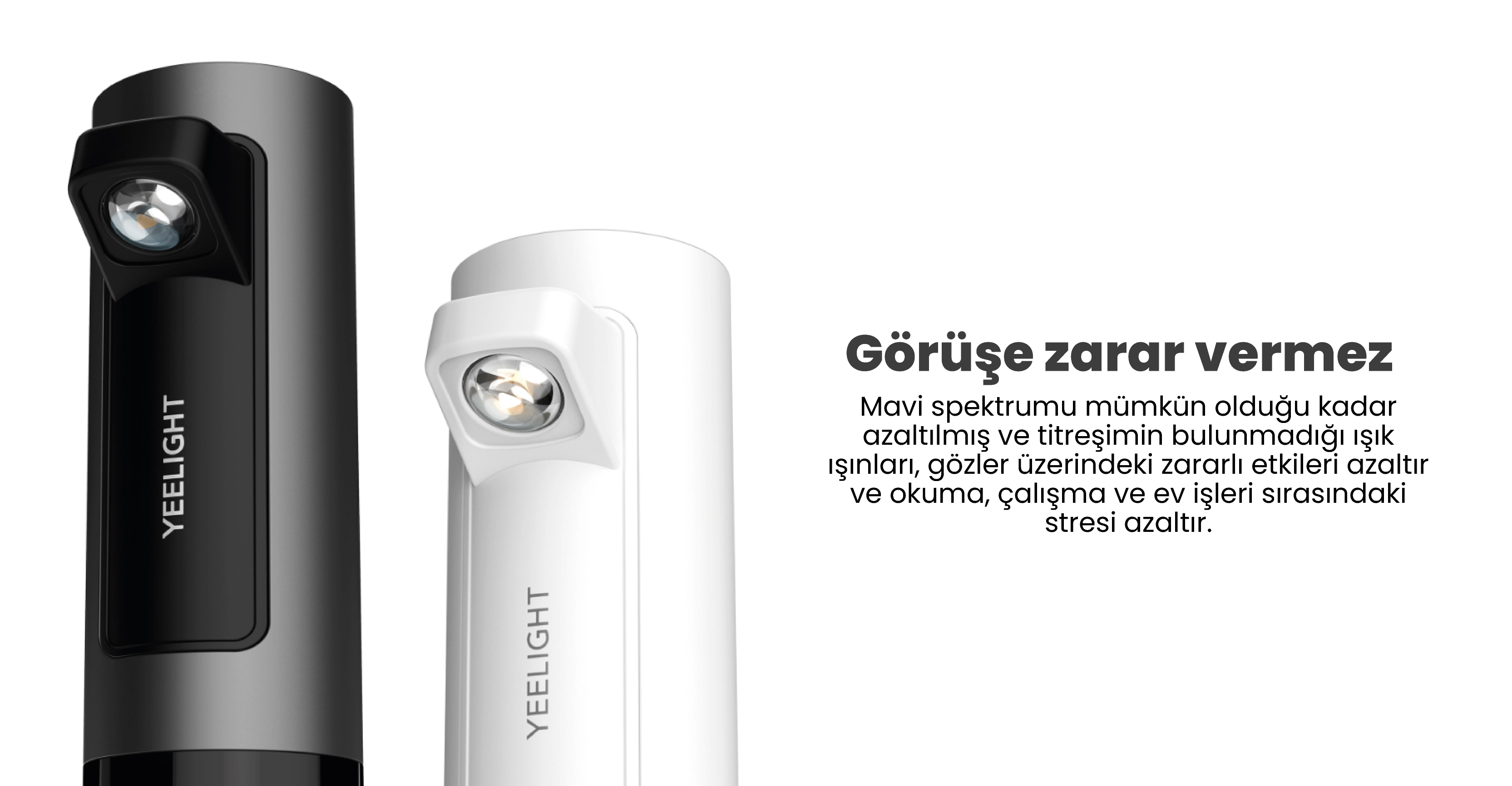 Yeelight Şarj Edilebilir Atmosfer Masa Lambası Siyah Yeelight Şarj Edilebilir Atmosfer Masa Lambası Siyah